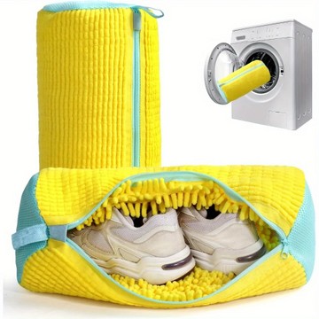 2-Pack Shoe Wash Bags – Durable Mesh Laundry Bags for Sneakers